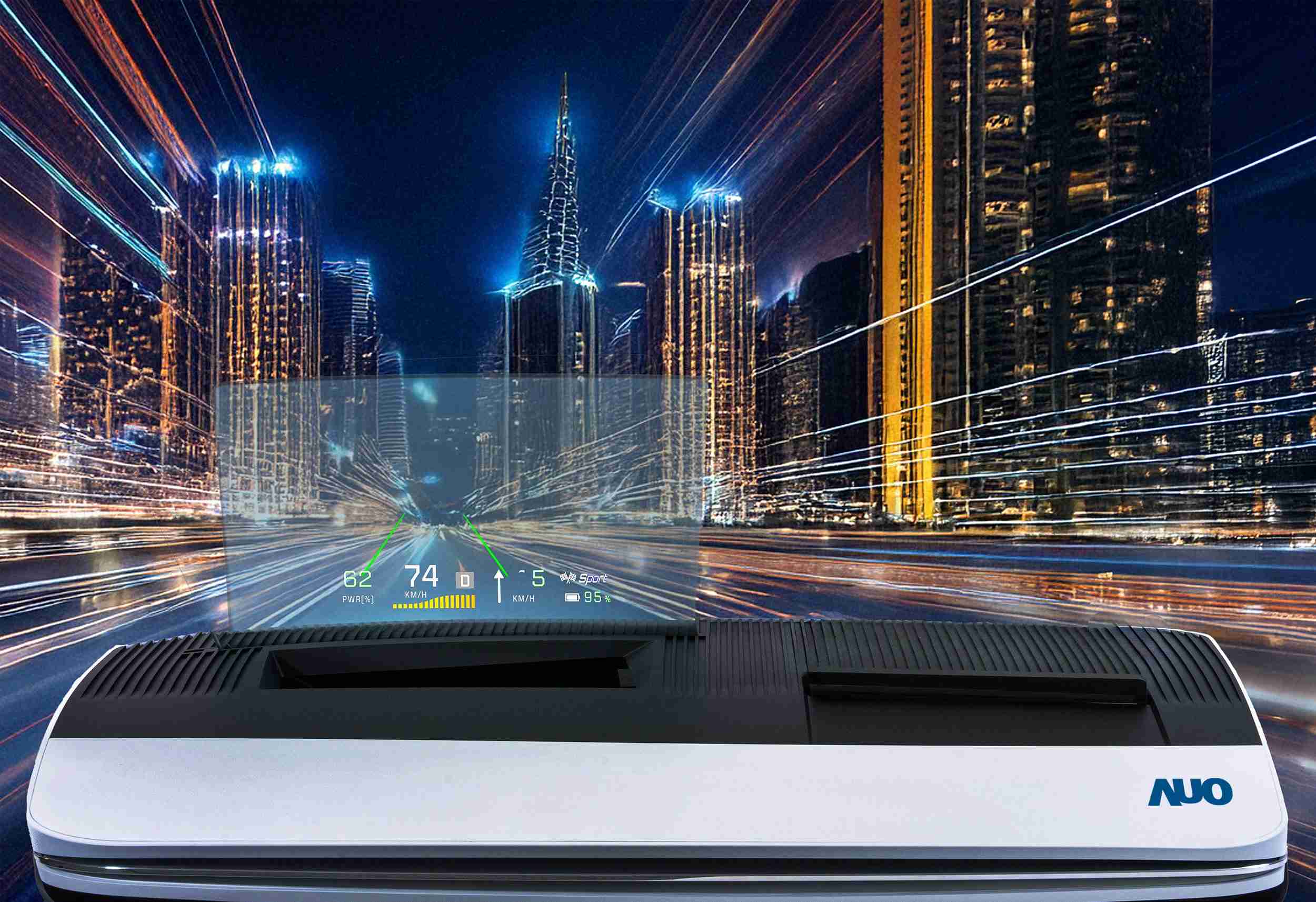 尊时凯龙推出13吋Micro LED抬头显示器，，，提供高入眼亮度、、、高色彩饱和度的显示质量，，，，在阳光下或黑暗中都清晰可见，，并利用Micro LED模块体积小的优势，，，解决车用空间有限的痛点